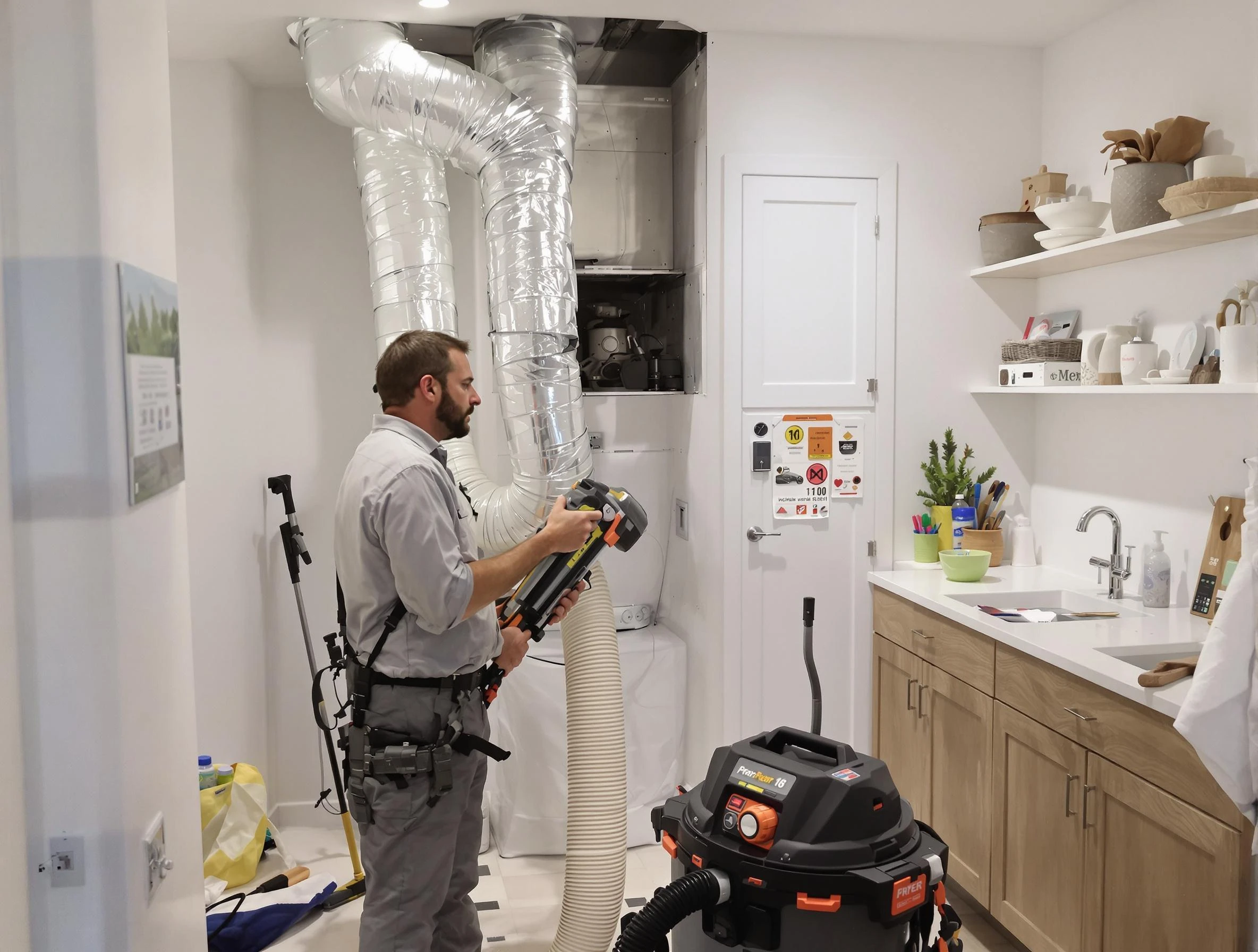 Clogged Dryer Vent Cleaning in Cumberland