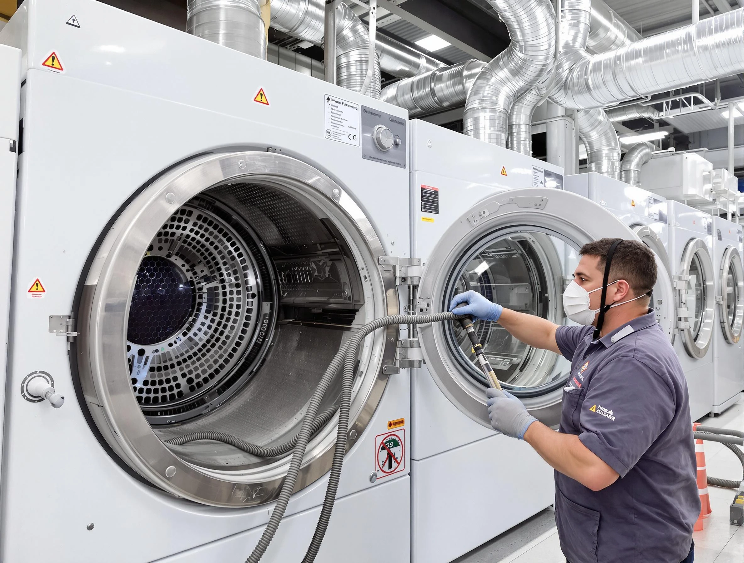 Industrial-grade dryer vent cleaning by Cumberland Dryer Vent Cleaning in Cumberland